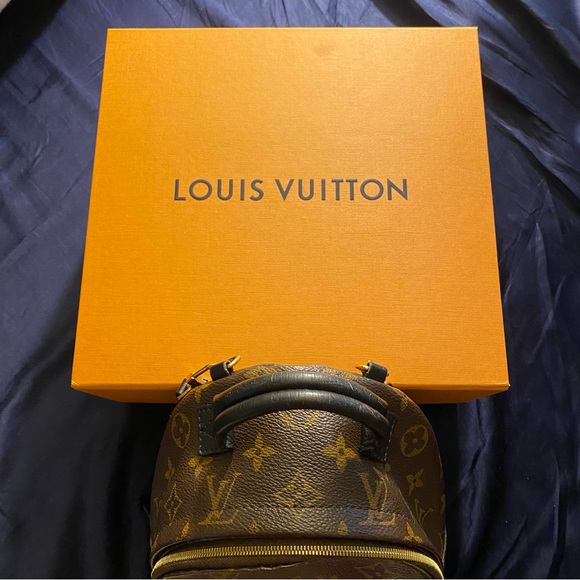 Louis Vuitton Palm Springs Backpack Mini Brown Canvas - Picture 15 of 15